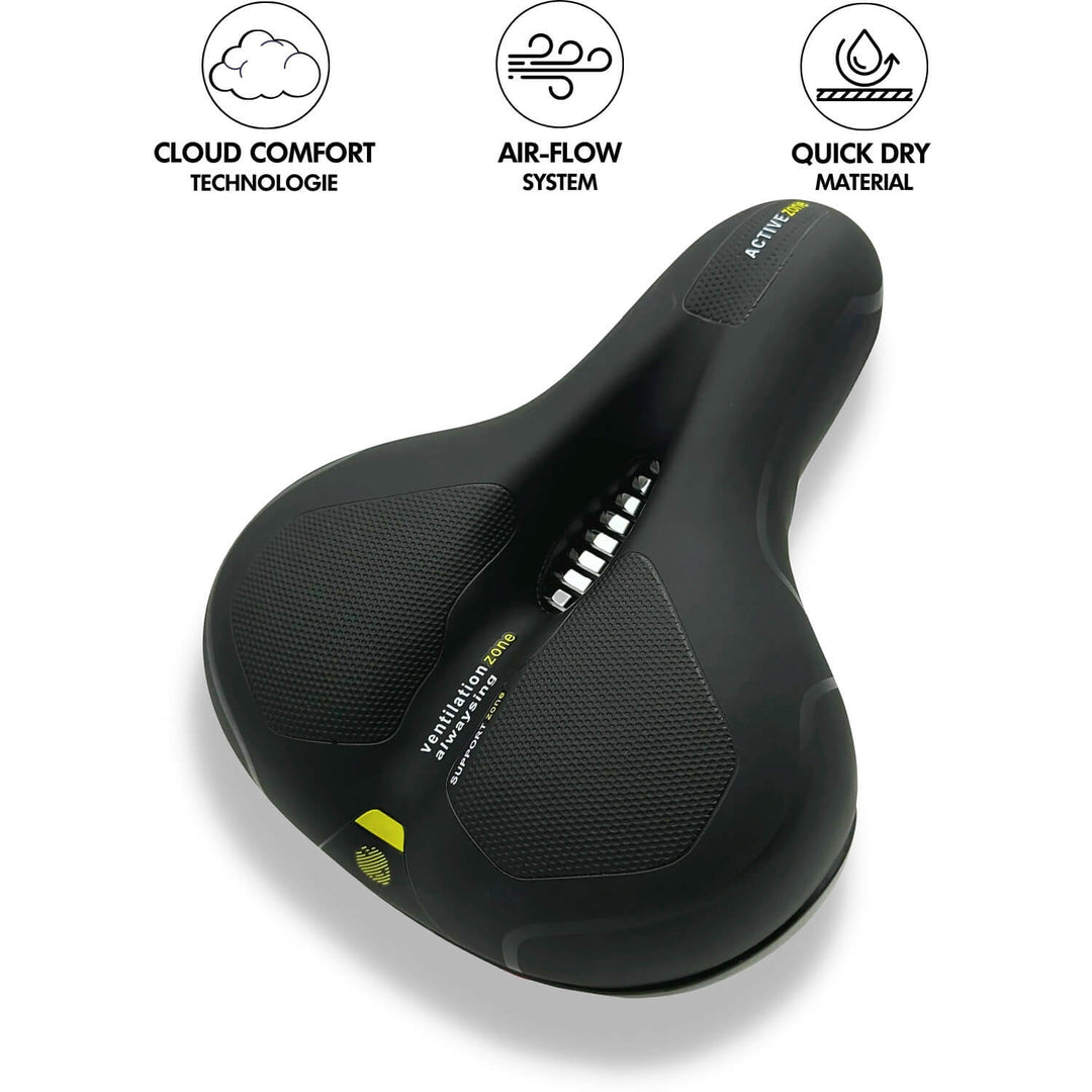 Cykelsadel | Ergonomisk komfort | Stötdämpande design