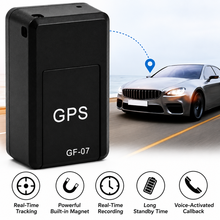 Mini-GPS-tracker för bilar – inget abonnemang krävs