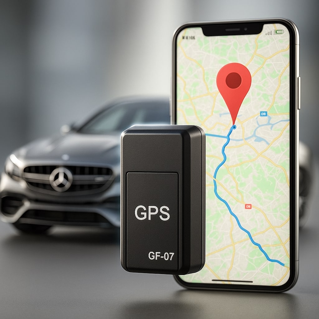 Mini-GPS-tracker för bilar – inget abonnemang krävs