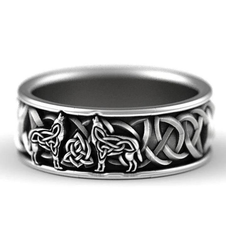 Viking Varg Ring Statement-smycke