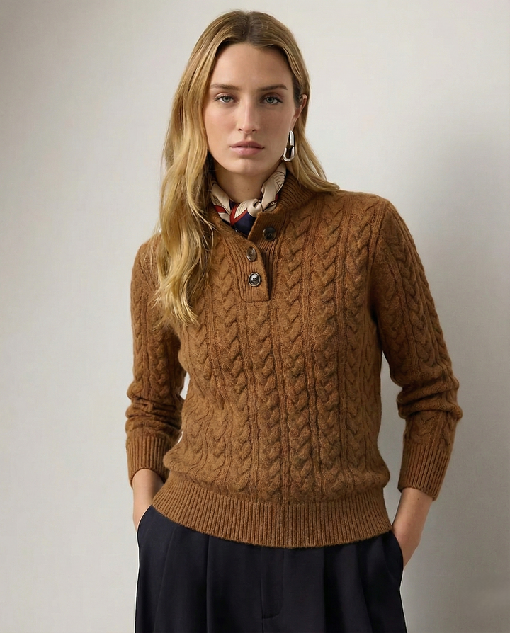 Arden kashmircardigan med knappar