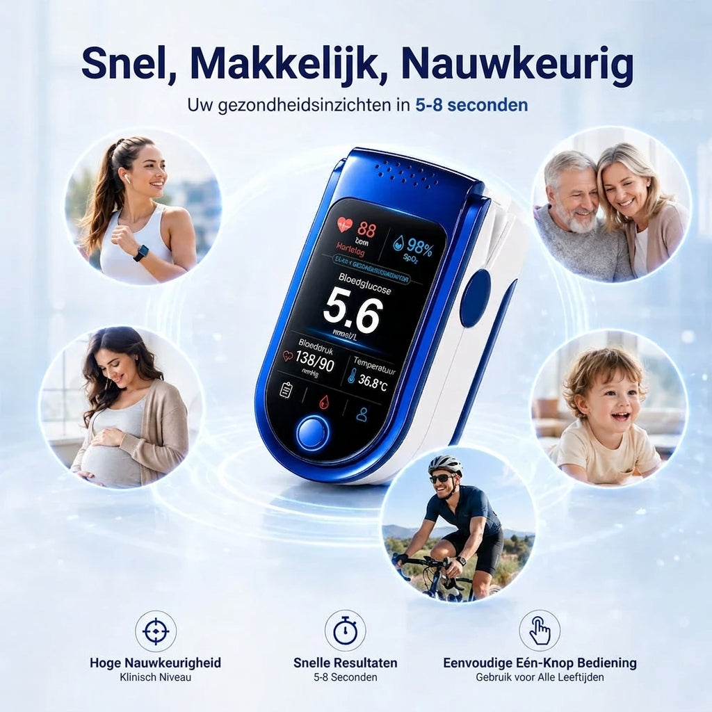 Enkel komfort vid varje daglig hälsokontroll