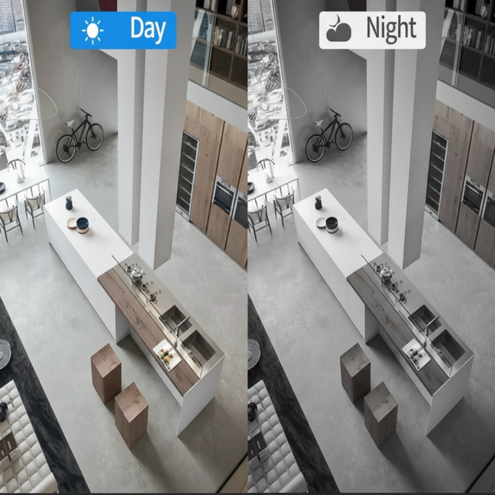 Dold WiFi-kamera (1080P) – trådlös babymonitor och diskret övervakning