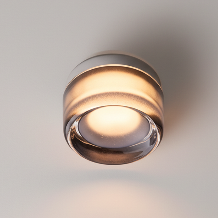 Nordisk rund vägglampa – modern LED-vägglampa för sovrum och hall