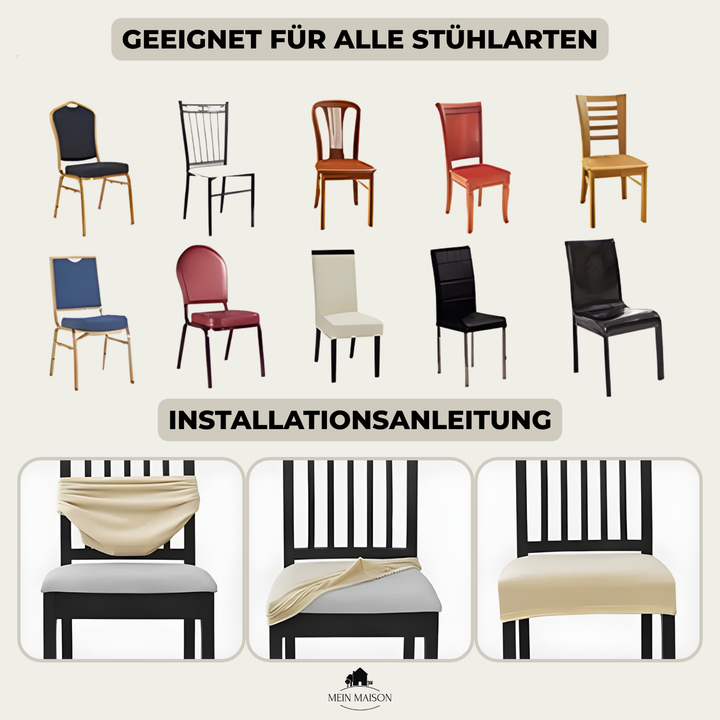 2+2 GRATIS | SilqueShield – Elegant skydd för dina stolar!