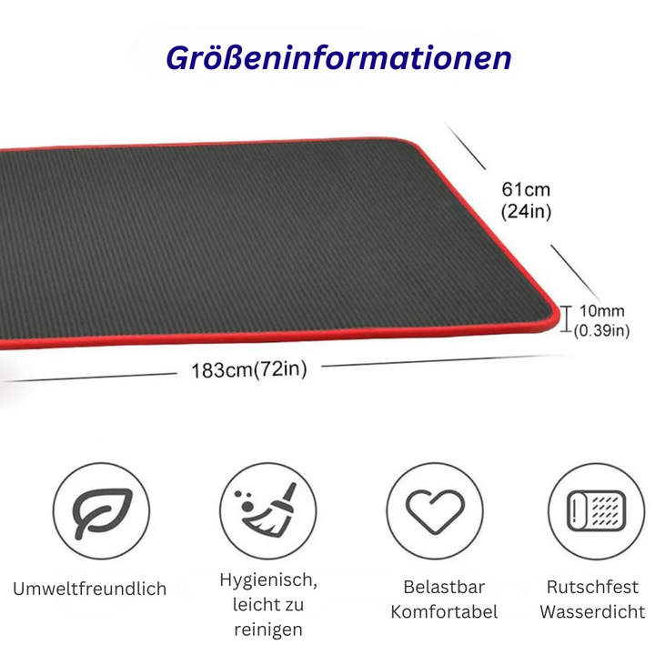Extra tjock halkfri yogamatta - FlexiMat