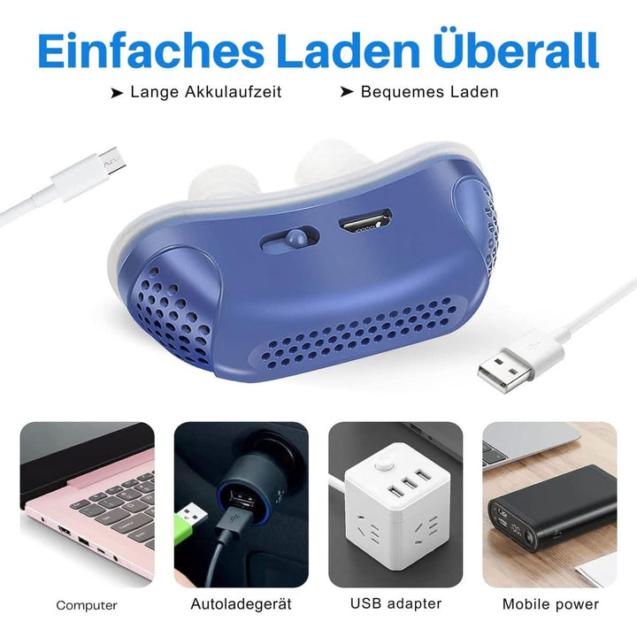 MICROBREATH – Kompakt CPAP-enhet mot snarkning och sömnapné