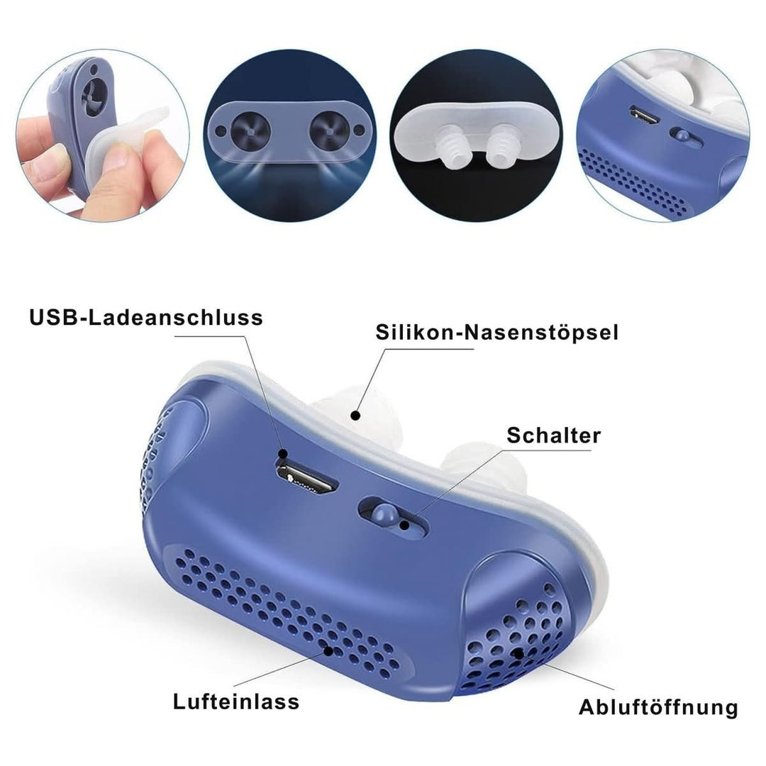 MICROBREATH – Kompakt CPAP-enhet mot snarkning och sömnapné