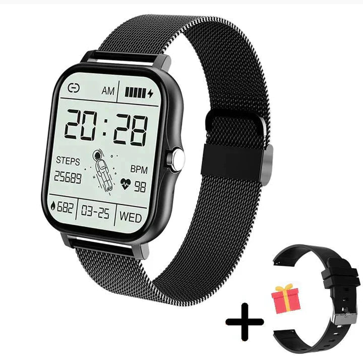Smartklokke for trening, Bluetooth-samtaler og helsesporing
