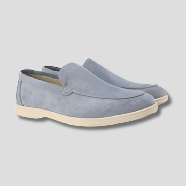 Herrloafers i ruskind