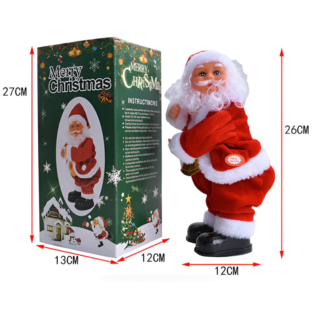 Sjungande och dansande jultomten