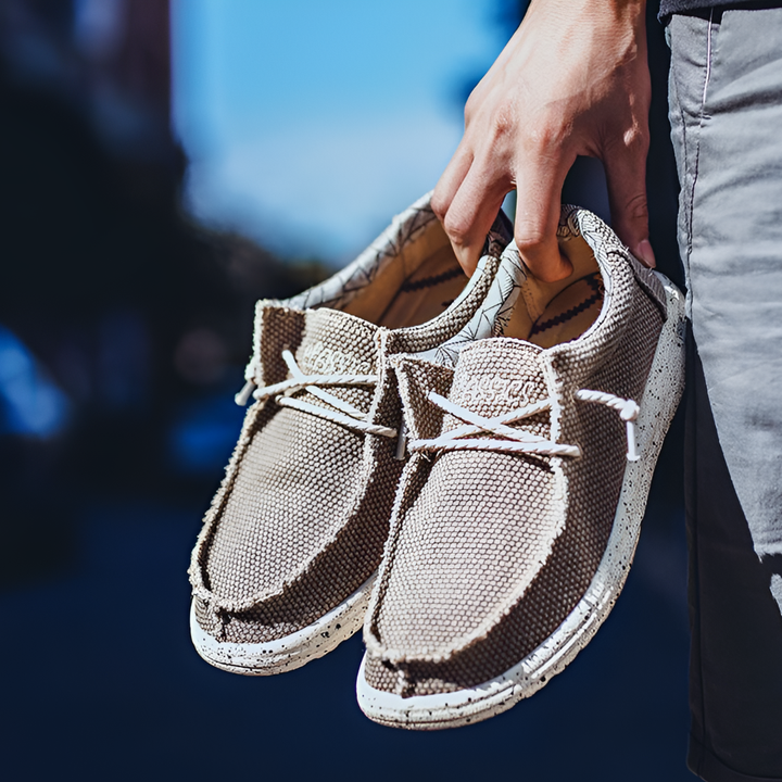 Lette slip-on casual loafers for menn