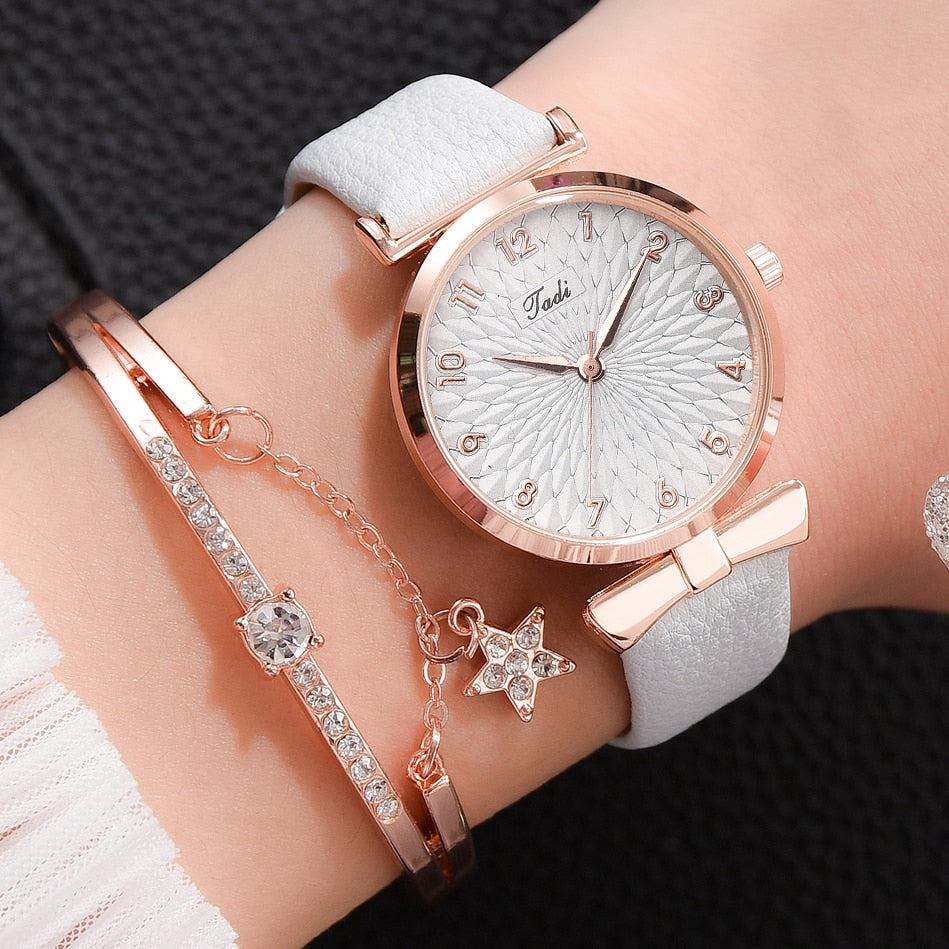 Klocka med magnetiskt armband