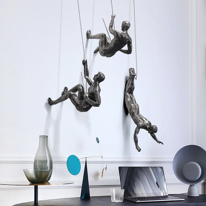Väggskulptur Climber – PeakFigures