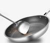 Rustfrit Stål Non-Stick Stegepande