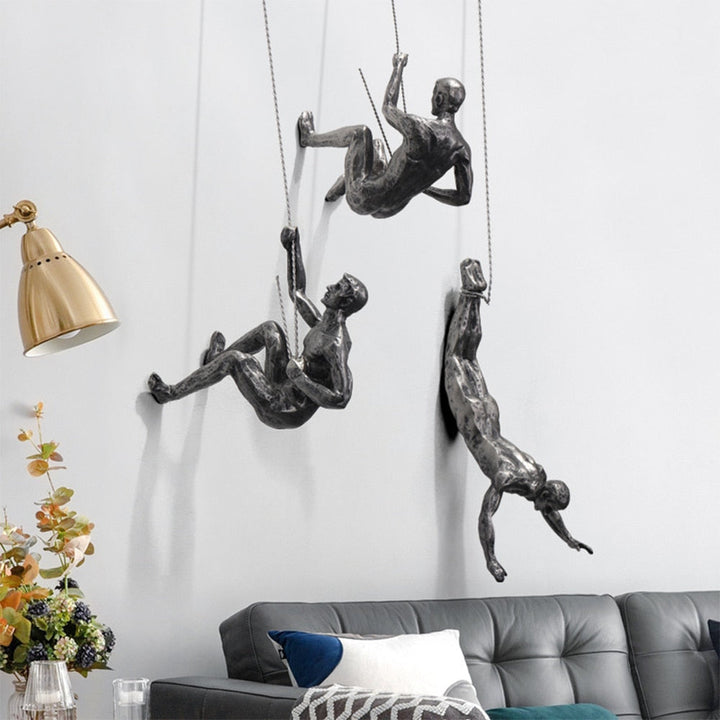 Väggskulptur Climber – PeakFigures