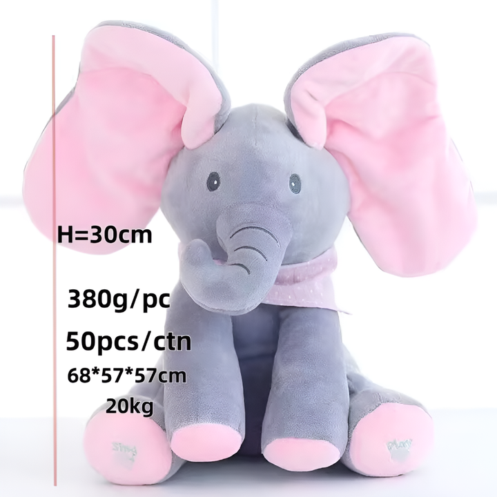 Peek-a-boo Elefant Gosedjur