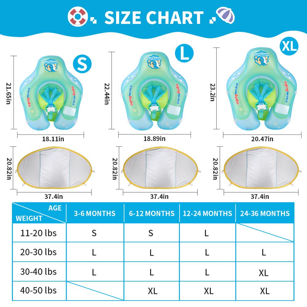 Baby Spedbarn flytande poolring