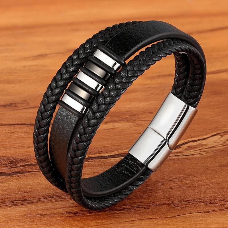 Läderarmband för Män - Tidlöst Accessoar med Stil