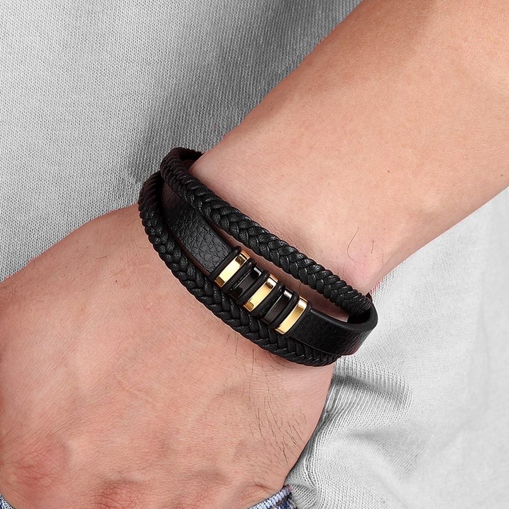 Läderarmband för Män - Tidlöst Accessoar med Stil