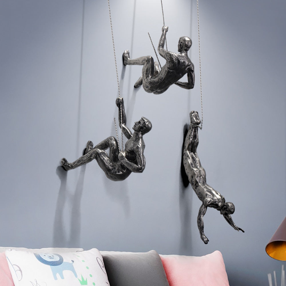 Väggskulptur Climber – PeakFigures