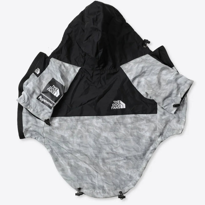 PawDry vattentät hundjacka | Lätt vindtät jacka för fransk bulldogg, chihuahua med flera