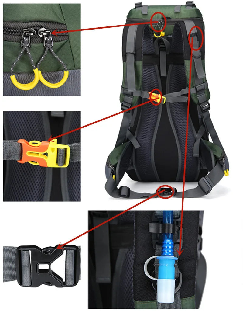 60 L vattentät ryggsäck - AdventurePro