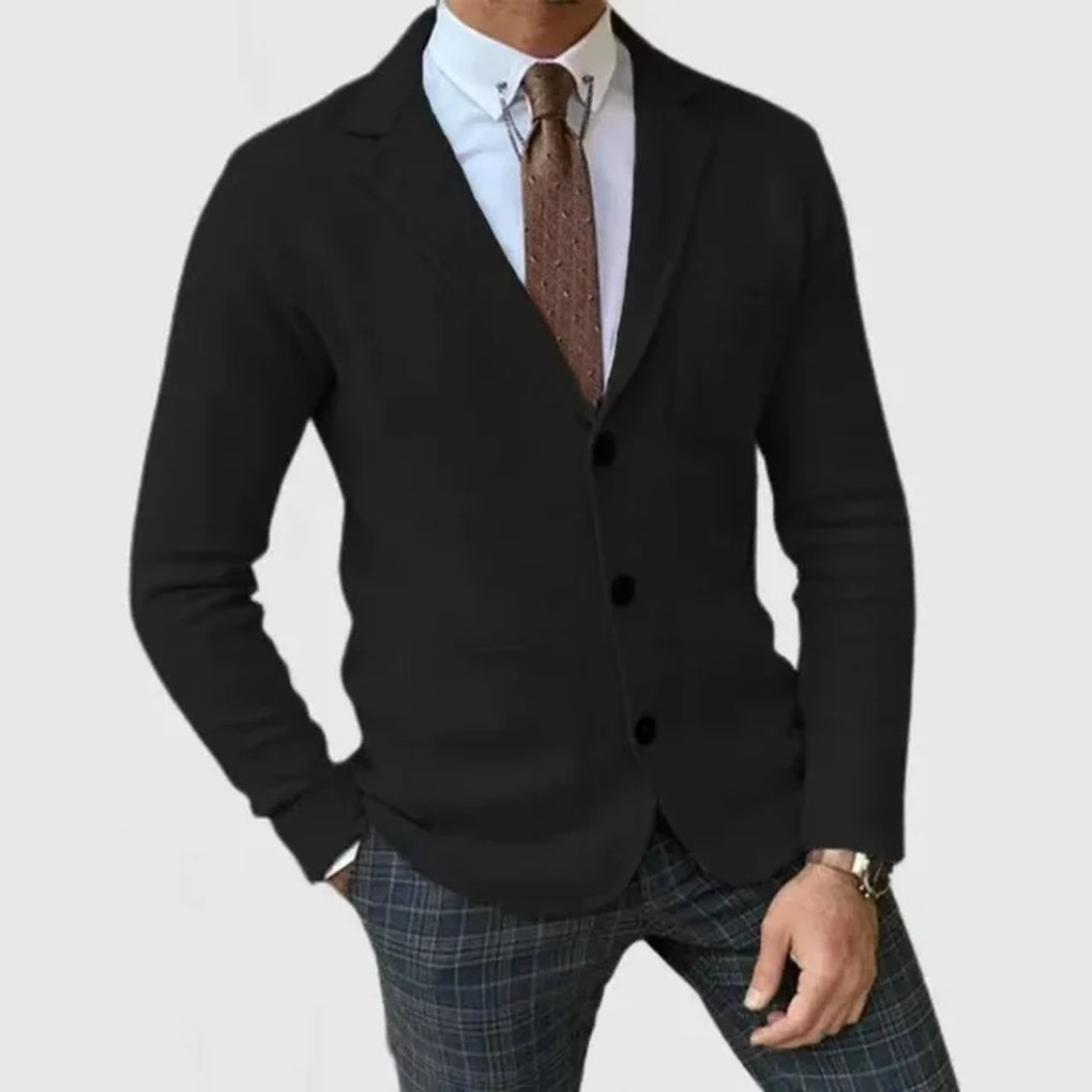 Strikket blazer til mænd – Raffineret stil