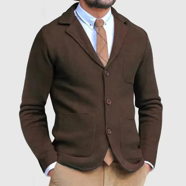 Strikket blazer til mænd – Raffineret stil