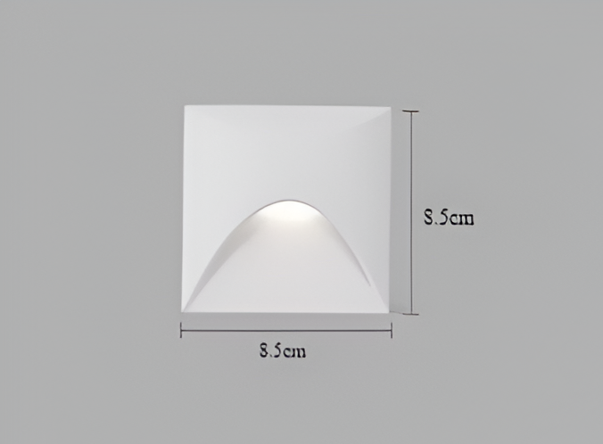 LuminiPath - Vattentät IP65-vägglampa - Vägglampa för inom- och utomhusbruk - LED-vägglampa med rörelsesensor