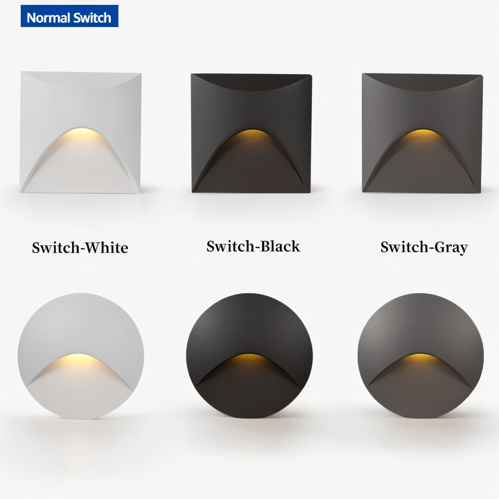 LuminiPath - Vattentät IP65-vägglampa - Vägglampa för inom- och utomhusbruk - LED-vägglampa med rörelsesensor