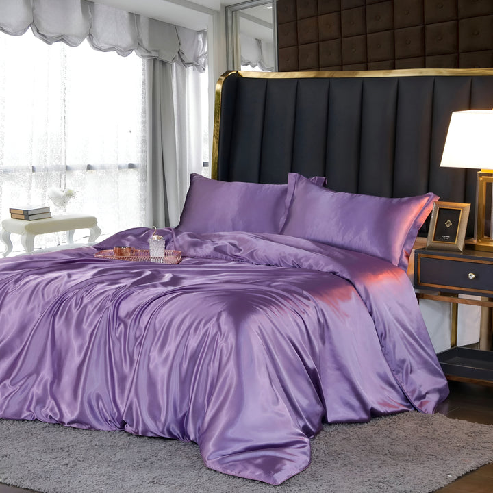 Luxe Silk Filt - Påslakanset i Lyxigt Mullbärssilke