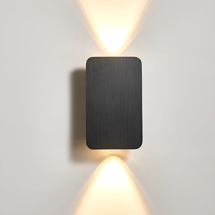 LED-vägglampa med ljus uppåt och nedåt – Modern och stämningsfull