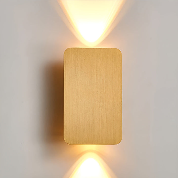 LED-vägglampa med ljus uppåt och nedåt – Modern och stämningsfull
