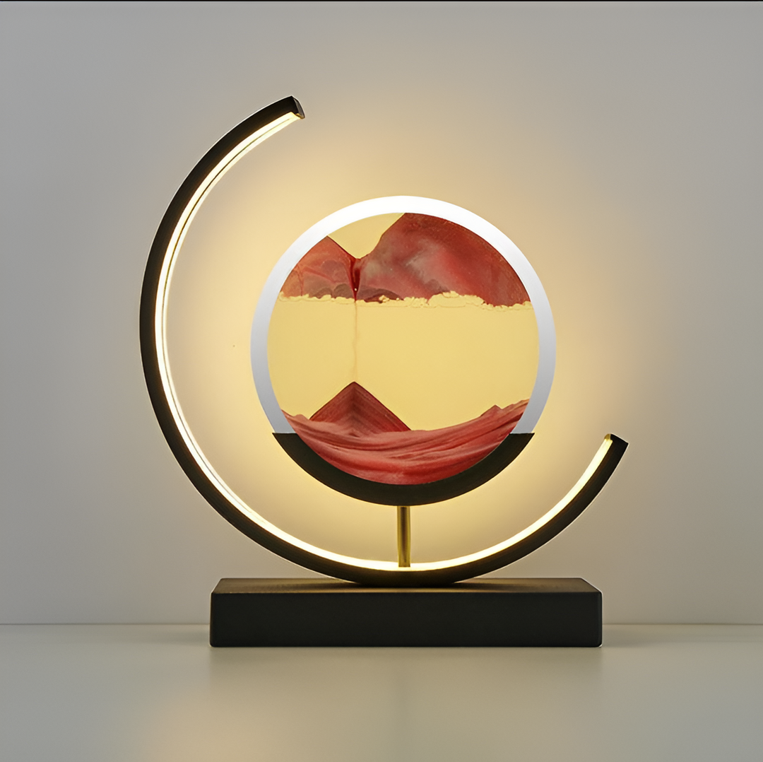 Sand Glow - Sandlampa med fjärrkontroll och dimmerfunktion