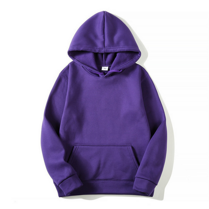 Hoodie för herr | Varm, bekväm passform med känguruficka