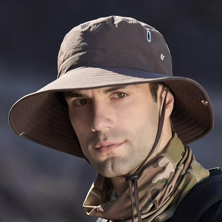 SUNSAFE-hatt – Andningsbar solhatt med UV-skydd för utomhusäventyr