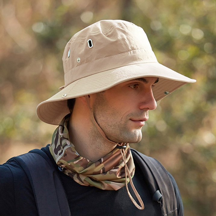 SUNSAFE-hatt – Andningsbar solhatt med UV-skydd för utomhusäventyr