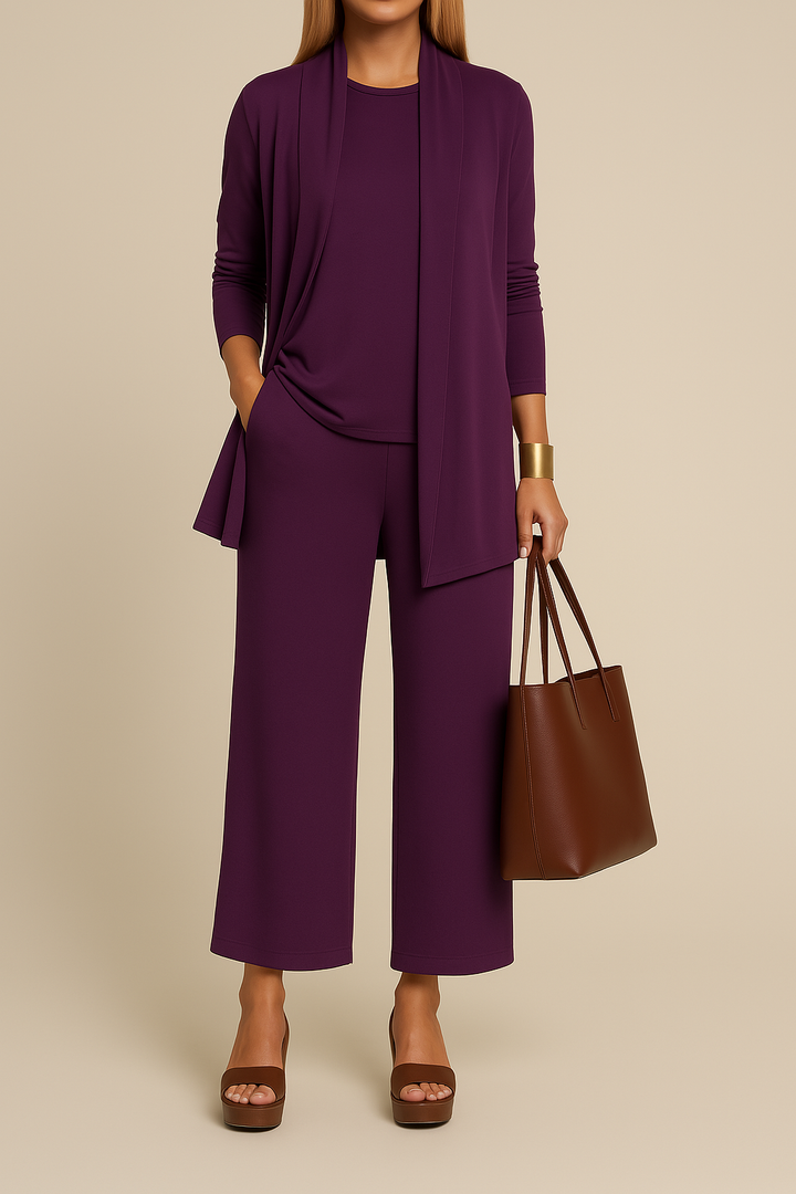 Stilig raffinert tredelt dress