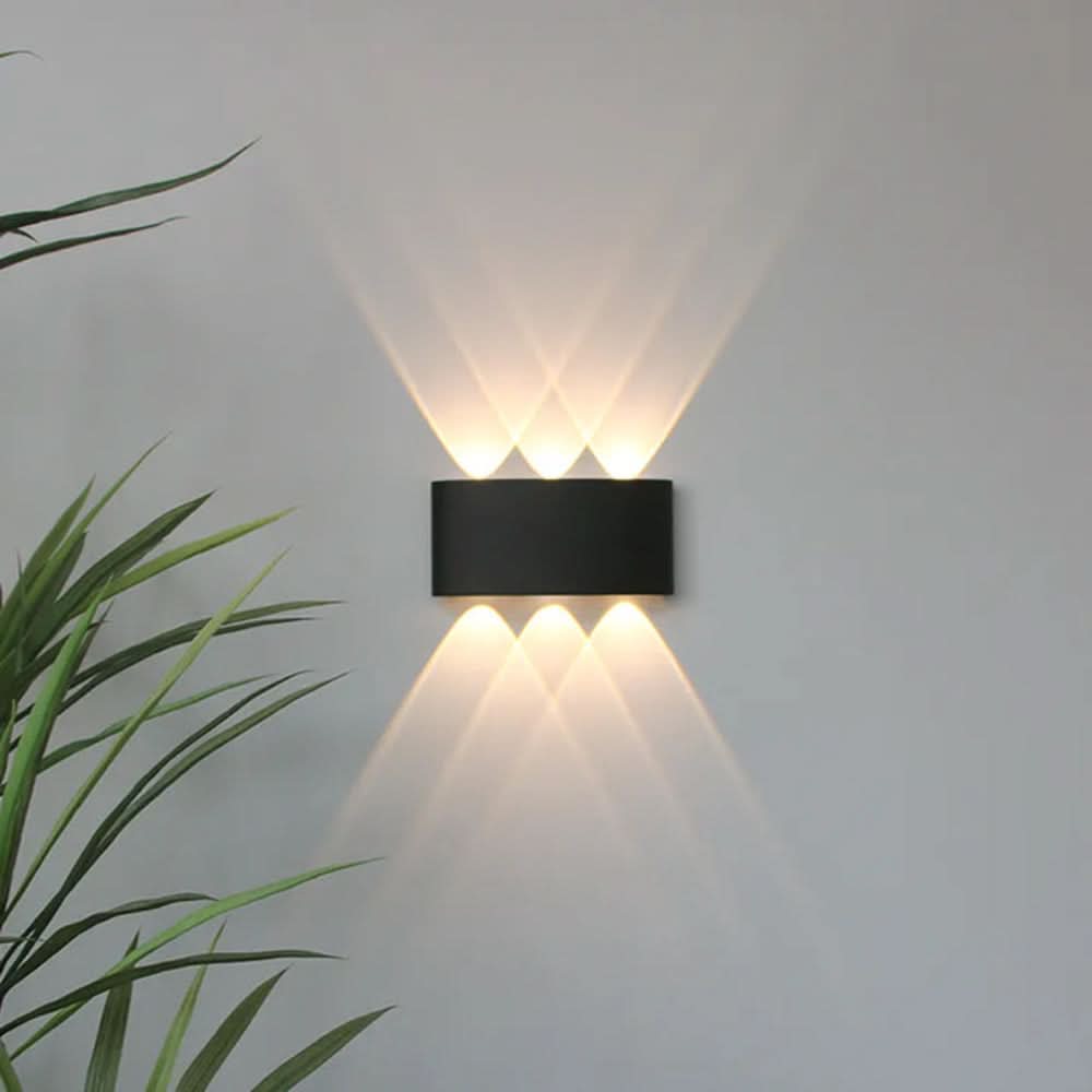 Modern Vägglampa för Inomhus- och Utomhusbruk – Minimalistisk LED-spotlight