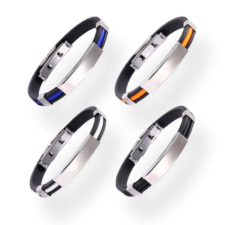 IonPRO® armband i titanstil – justerbar och mångsidig design