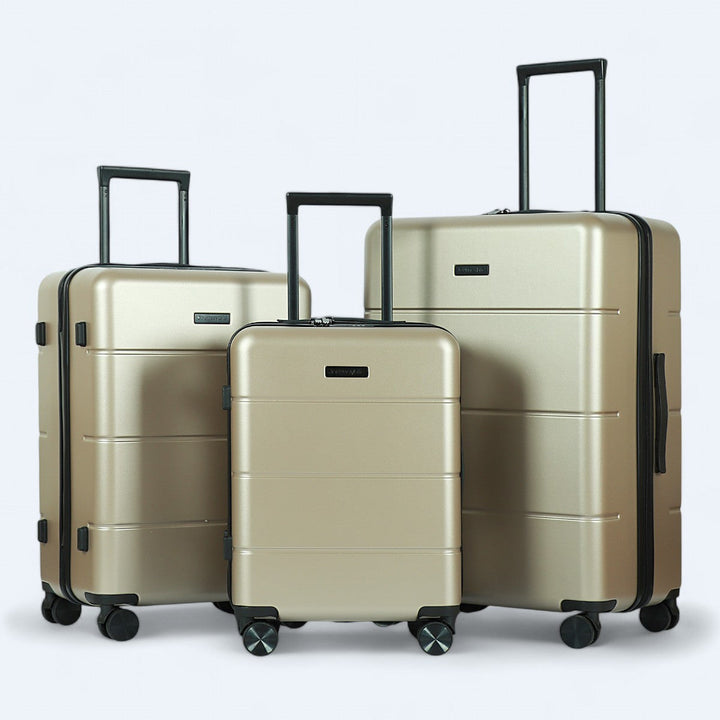 Set med 3 hårda resväskor – Atlas Explorer