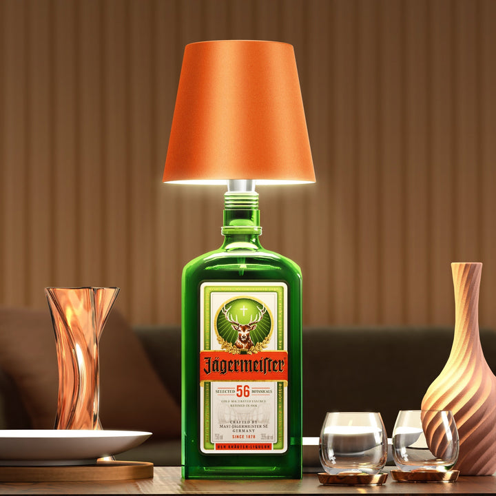 PrestigeBeam BottleLamp | Mångsidig LED-belysning för flaskor – Miljövänlig och bärbar