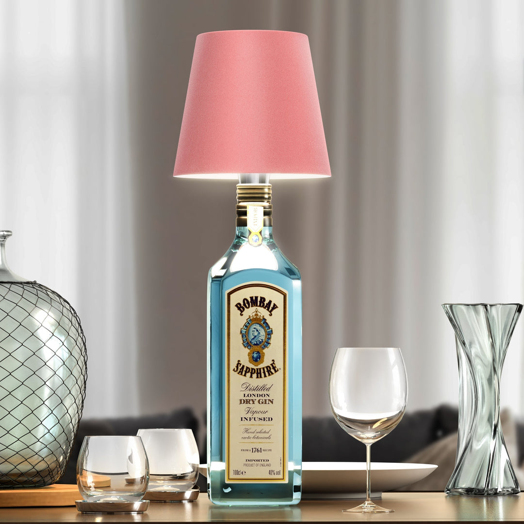 PrestigeBeam BottleLamp | Mångsidig LED-belysning för flaskor – Miljövänlig och bärbar