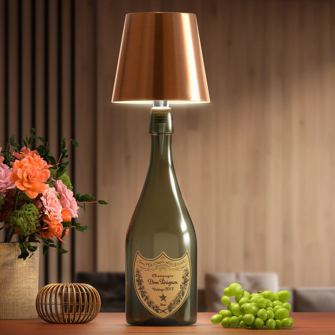 PrestigeBeam BottleLamp | Mångsidig LED-belysning för flaskor – Miljövänlig och bärbar
