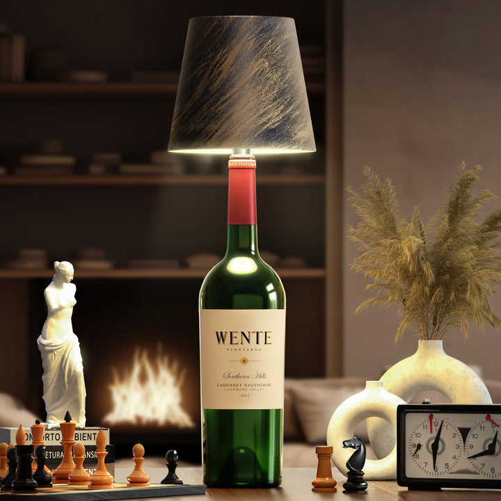 PrestigeBeam BottleLamp | Mångsidig LED-belysning för flaskor – Miljövänlig och bärbar