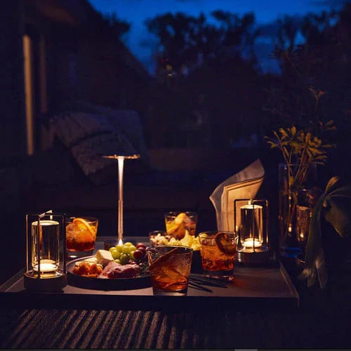 Trådlös USB-laddningsbar designbordslampa - GlowBeam