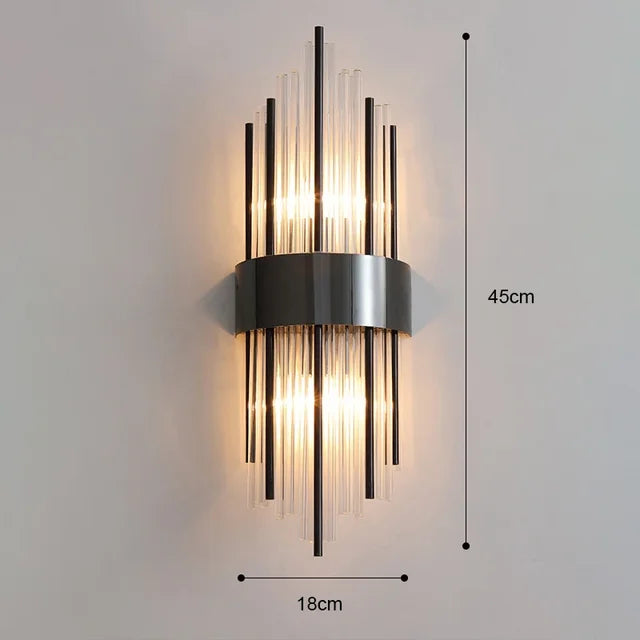 Aurelle Valen Regal vägglampa för inomhusbruk med elegant ljus