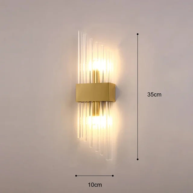 Aurelle Valen Regal vägglampa för inomhusbruk med elegant ljus