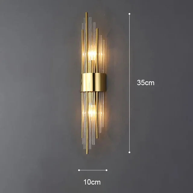 Aurelle Valen Regal vägglampa för inomhusbruk med elegant ljus